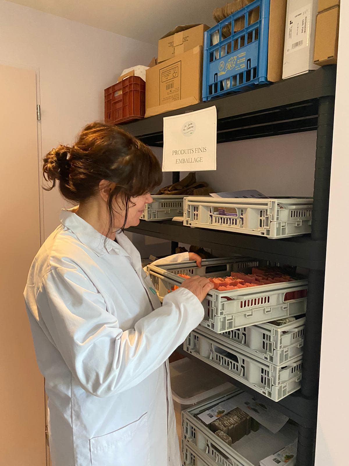 Les savons de Catherine Fabrication