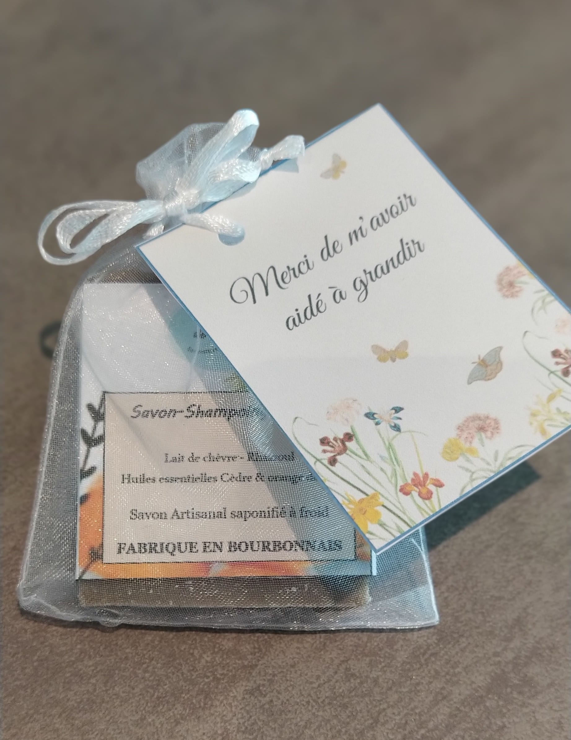 savon shampoing merci maitresse