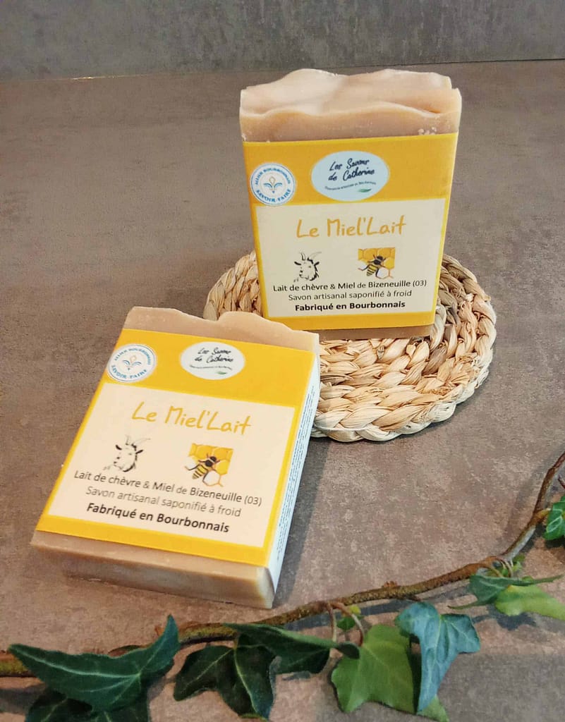 Savon au Lait Chèvre Bio et Local