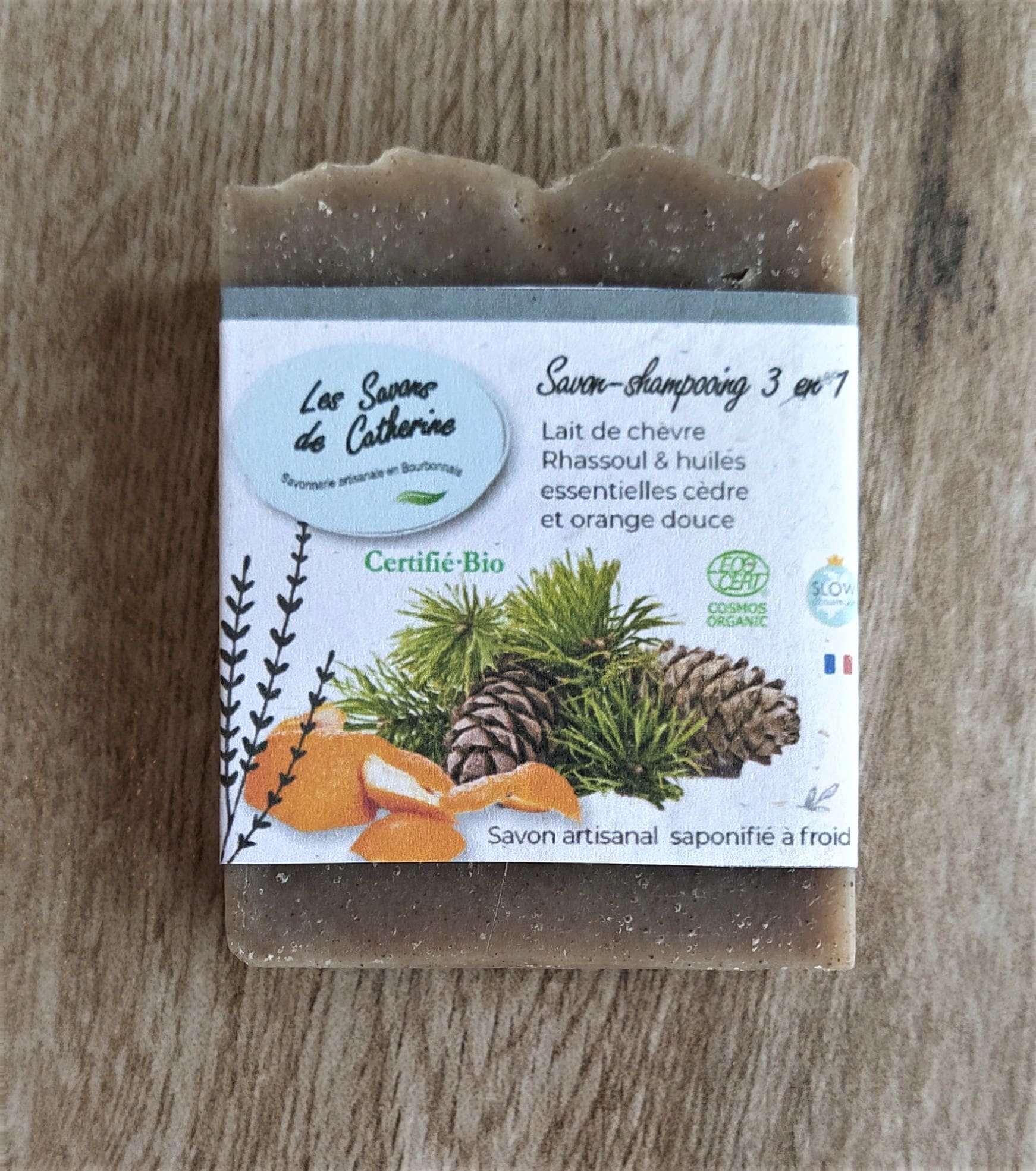 Savon shampooing solide 3-en-1 3 Savon shampooing solide 3-en-1